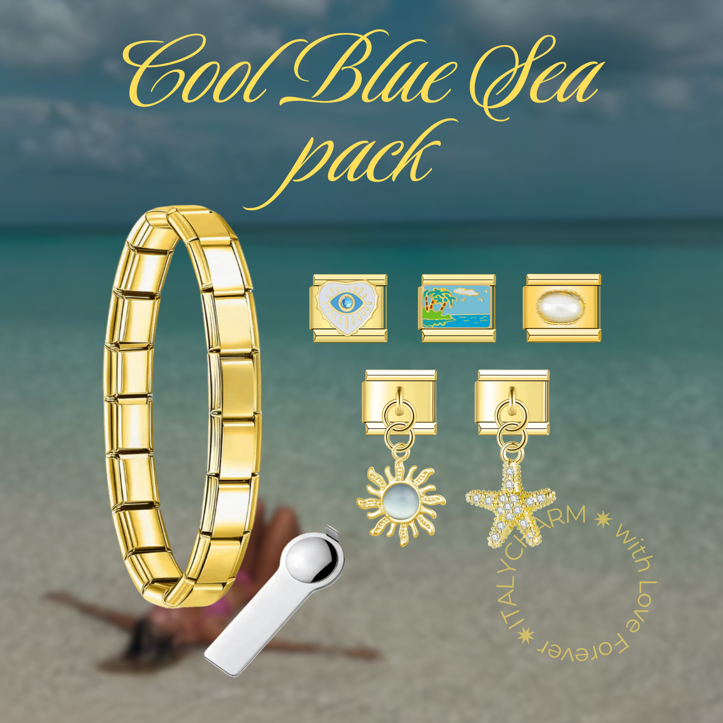 COOL BLUE SEA BRACELET - SUMMER PACK