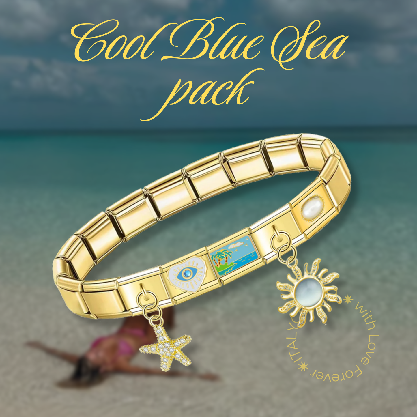 COOL BLUE SEA BRACELET - SUMMER PACK