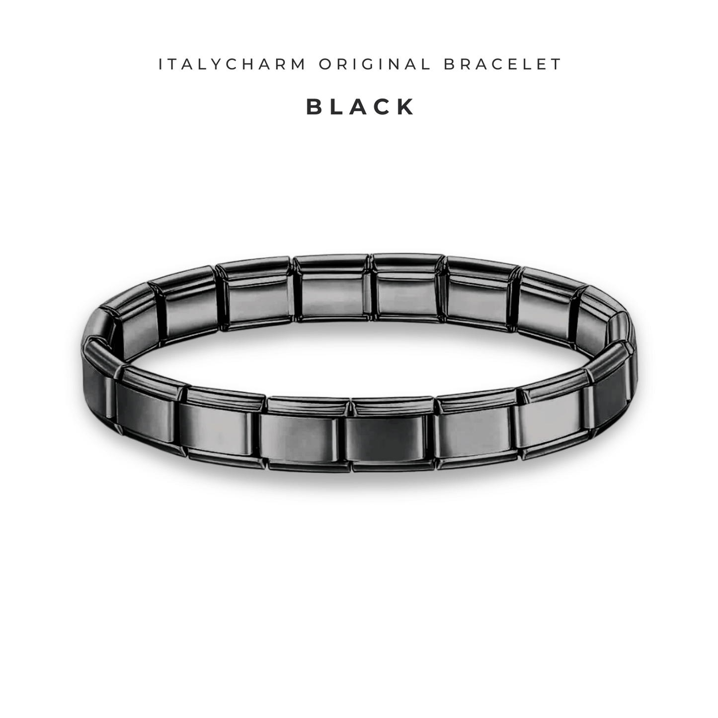Classic Italian Black Bracelet - Charmris