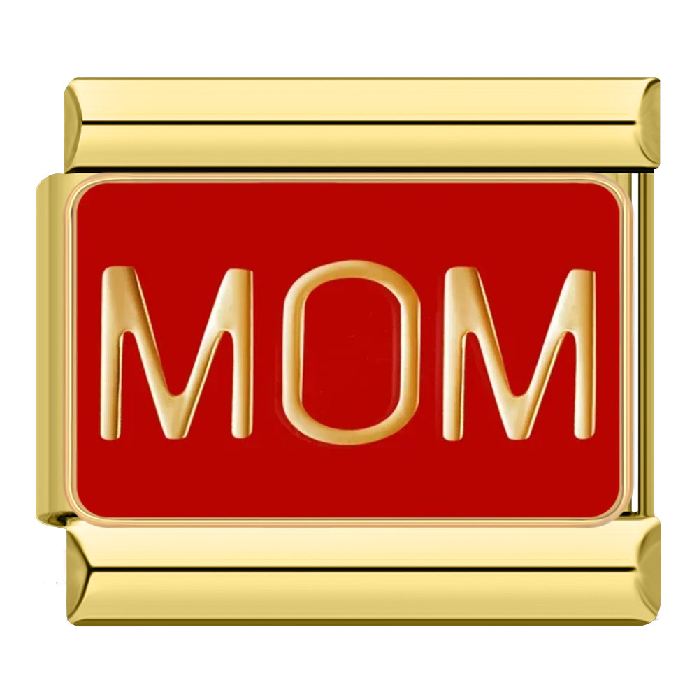 MOM - Gold Charm