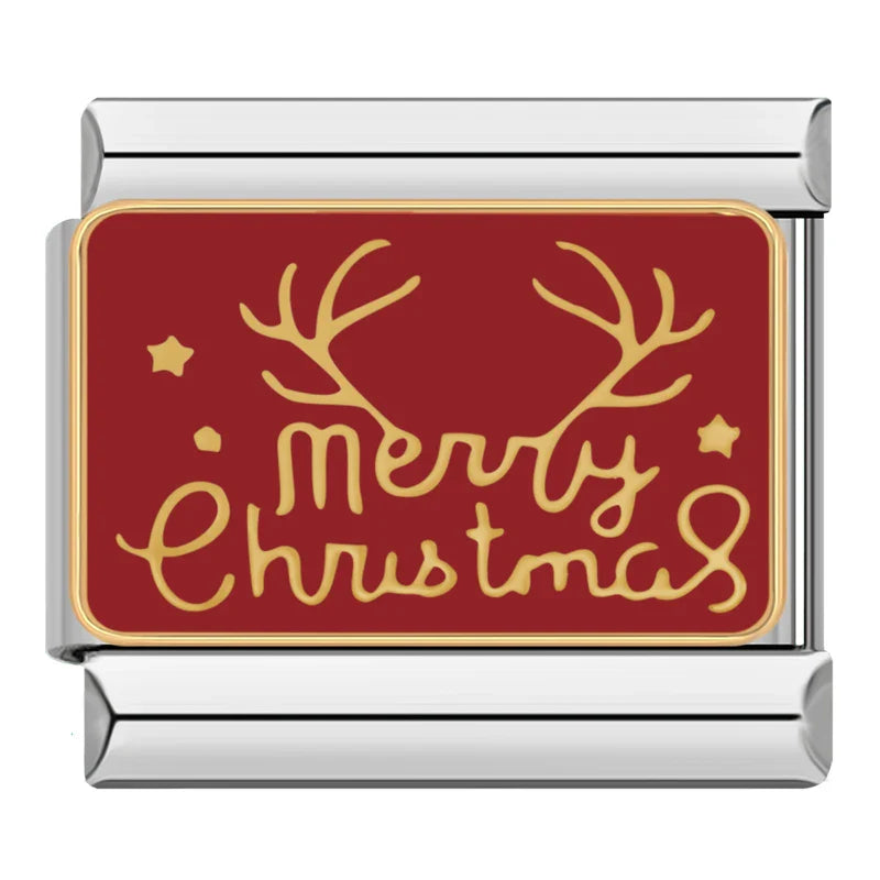 Merry Christmas - Silver Charm