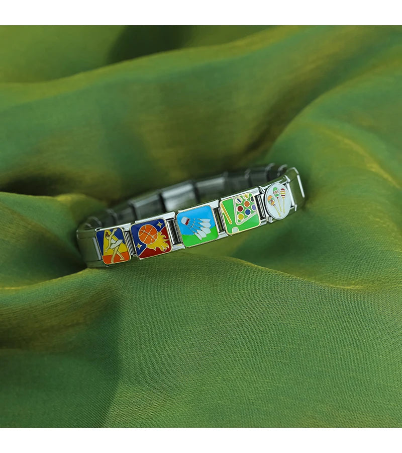 Baseball Bat & Ball - Silver Charm