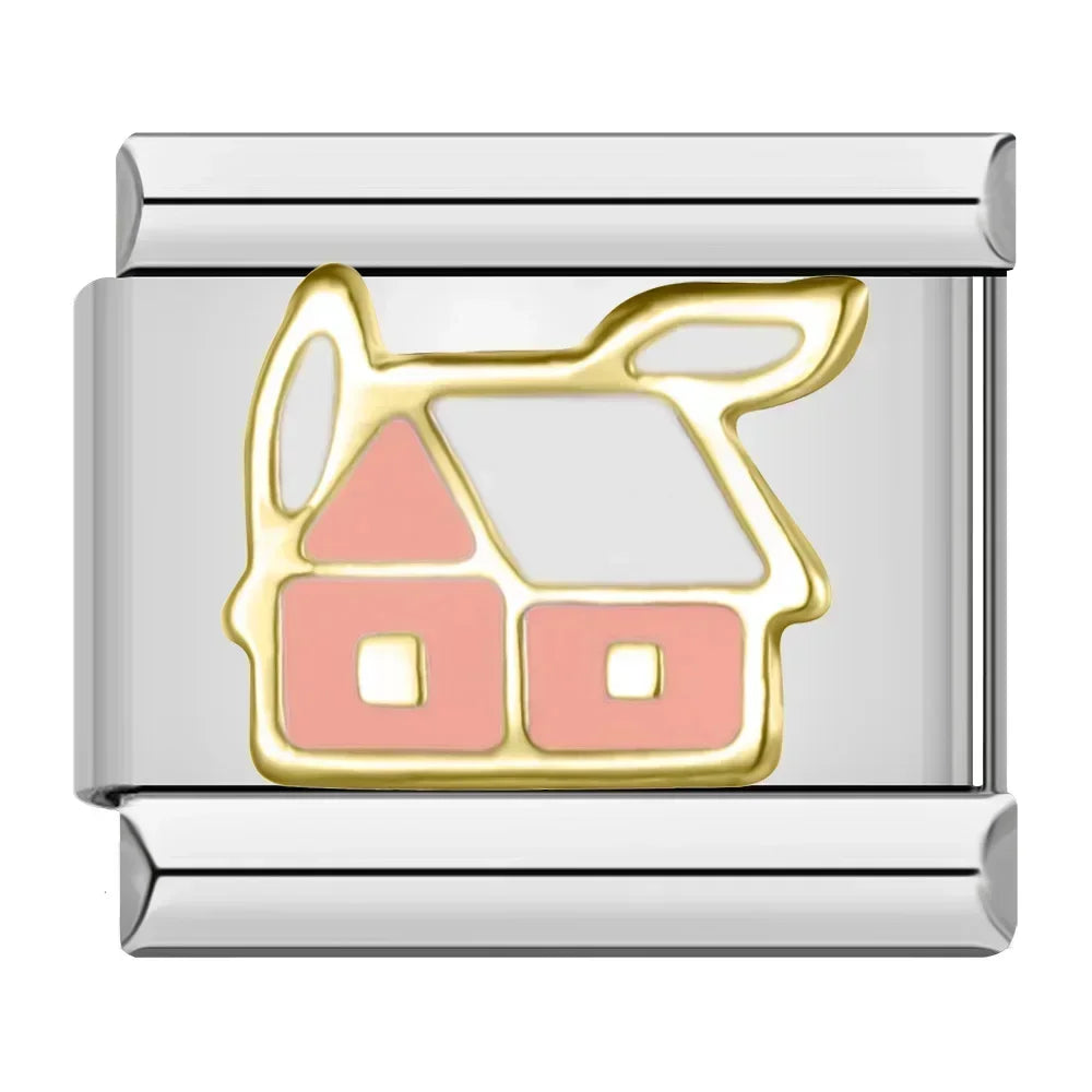 Bunny Home - Silver Charm