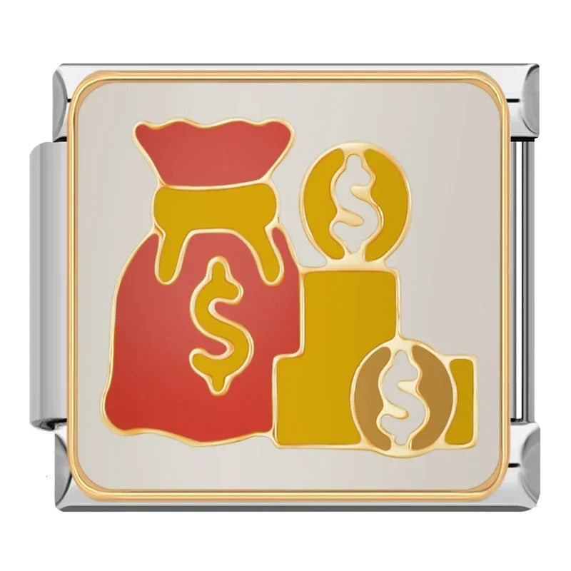 Money & Coins Icon - Silver Charm