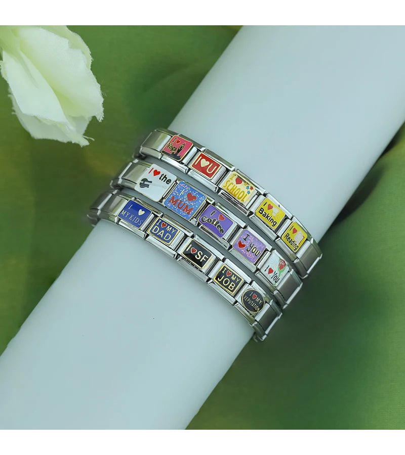 I Love Yoga - Silver Charm