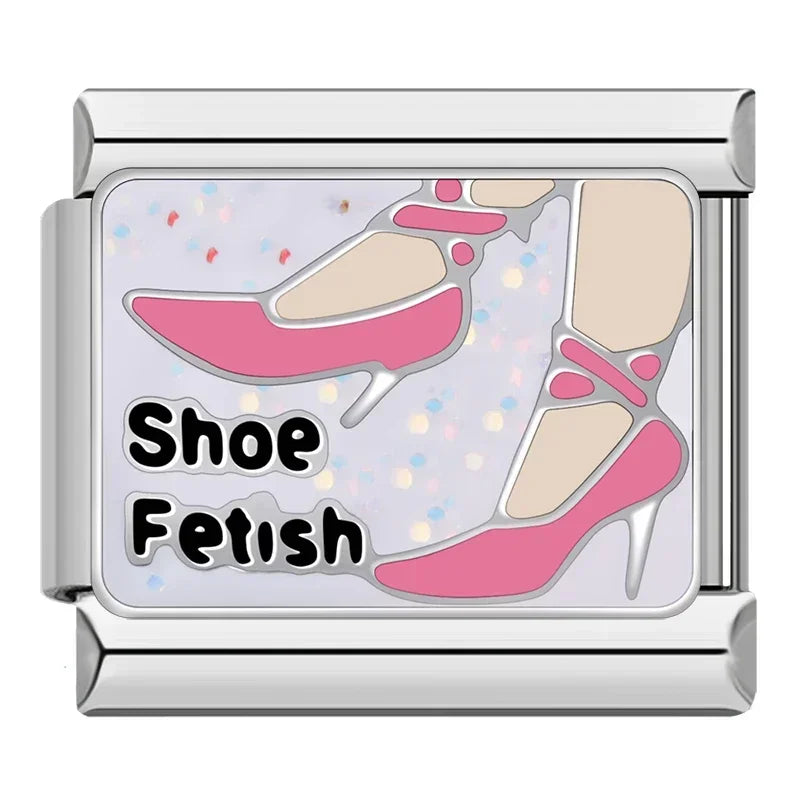 Shoe Fetish - Silver Charm