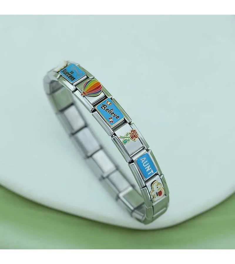 Rose Branch - Silver Charm