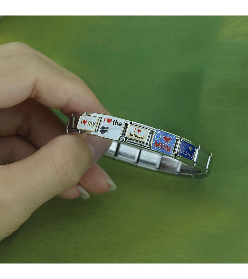 I Love Mum - Silver Charm