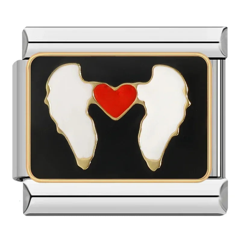 Midnight Wings - Silver Charm