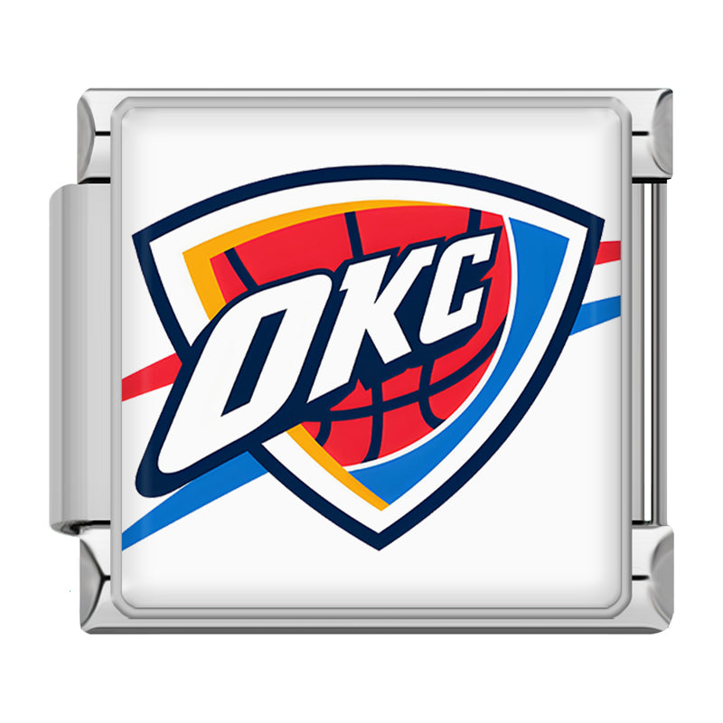 Oklahoma City Thunder Logo - Silver Charm