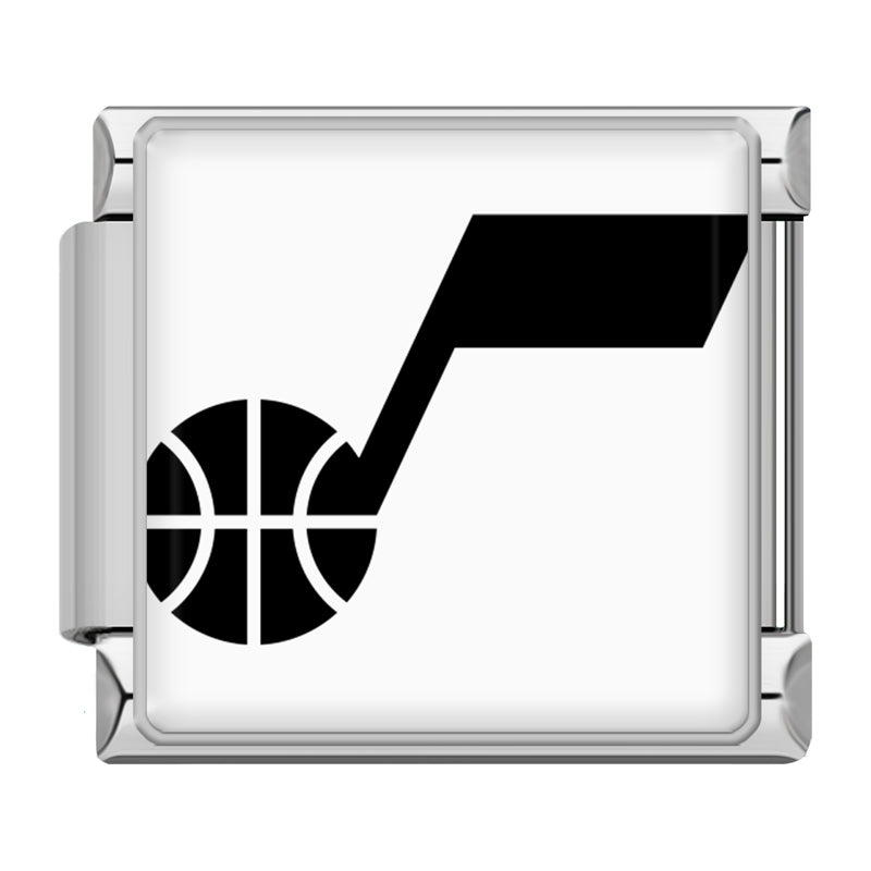 Utah Jazz Logo - Silver Charm
