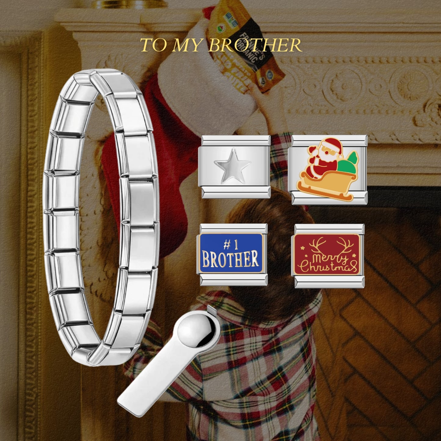 TO MY BROTHER - CHRISTMAS PACK - Charmris