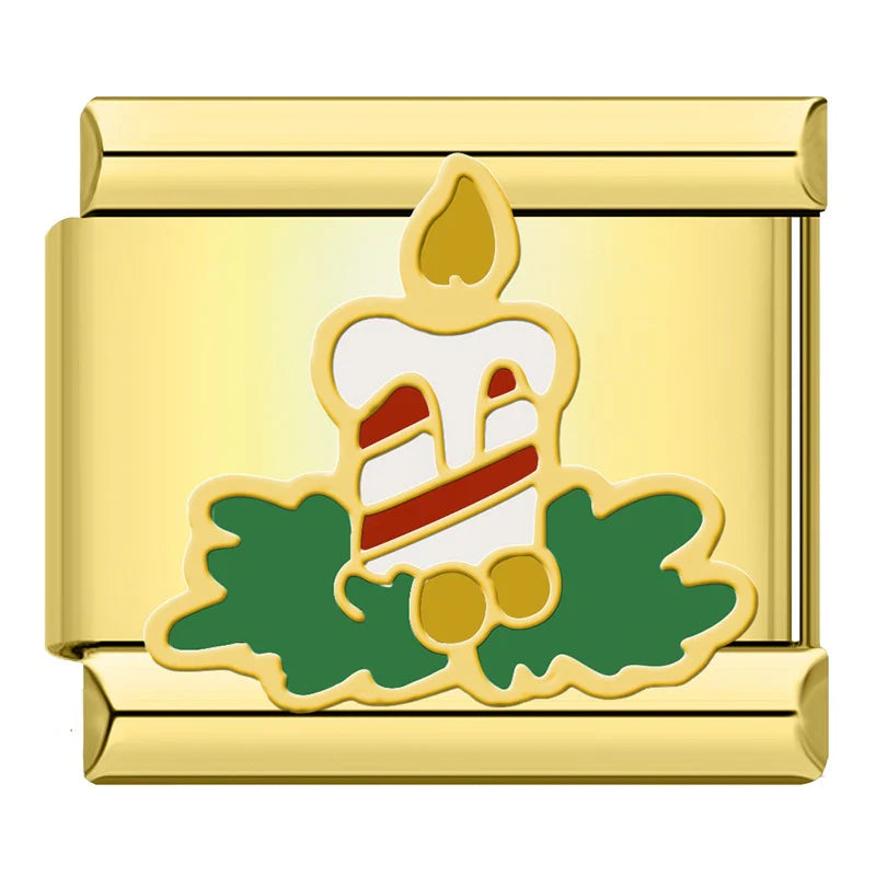 Holy Candle – Gold Charm