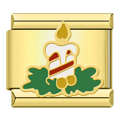 Holy Candle – Gold Charm