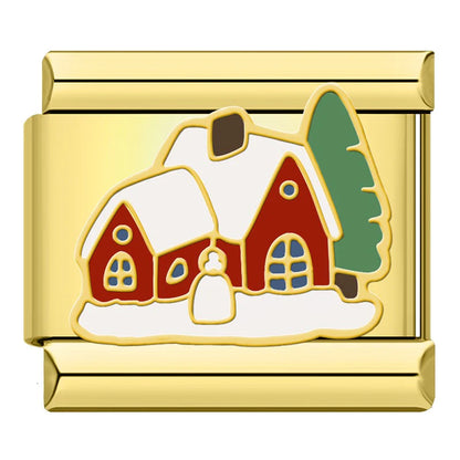 Cozy Cottage – Gold Charm
