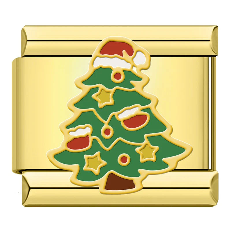 Merry Tree – Gold Charm - Charmris