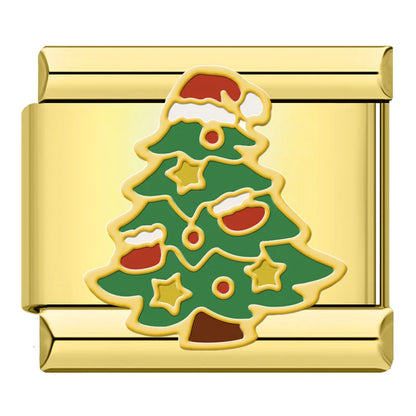 Merry Tree – Gold Charm - Charmris