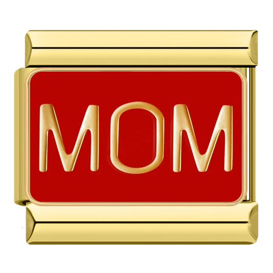 MOM - Gold Charm