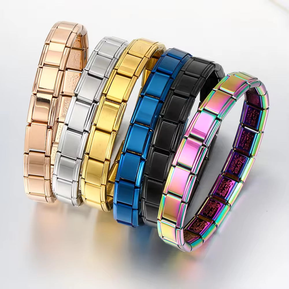 Classic Italian Rose Bracelet - Charmris