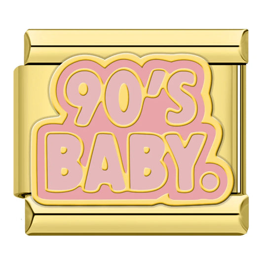 90's Baby - Gold Charm
