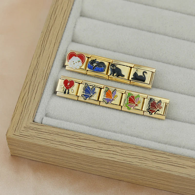 Black Fox - Gold Charm