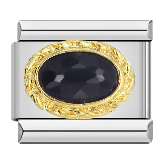 Royal Onyx Resin - Silver Charm