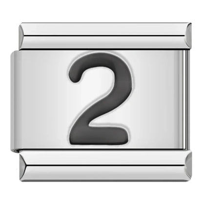 Black Number 2 - Silver Charm