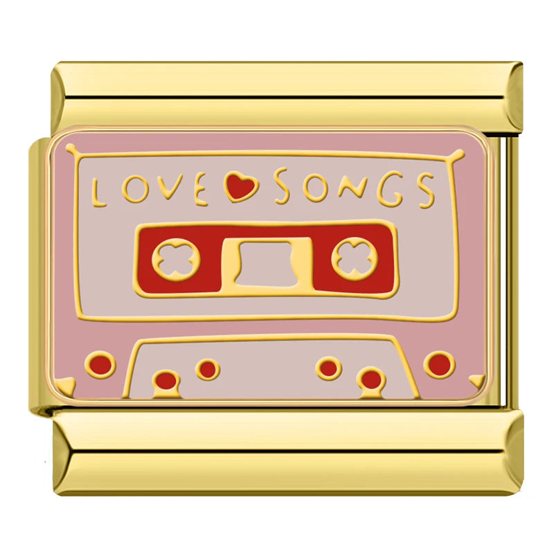 Love Songs - Gold Charm
