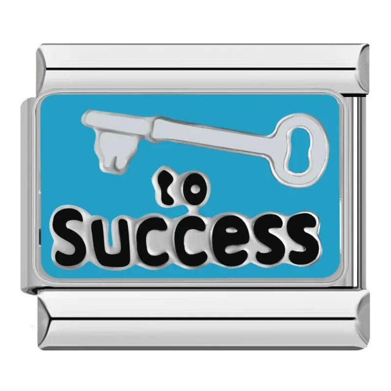 The Key to Success charm