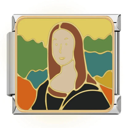 Mona Lisa charm