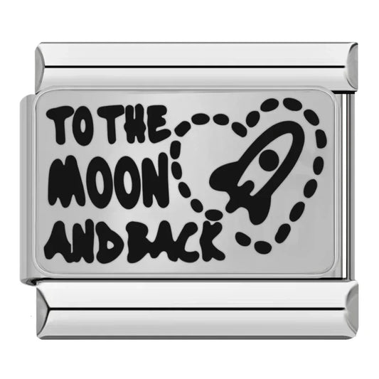 To the Moon and Back charm