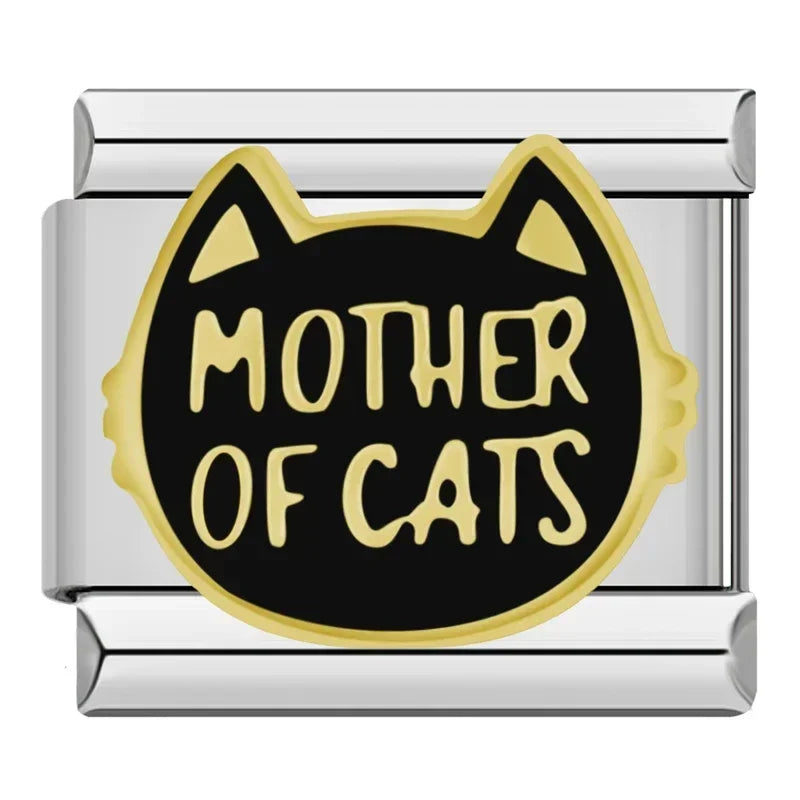 Mother of Cats charm