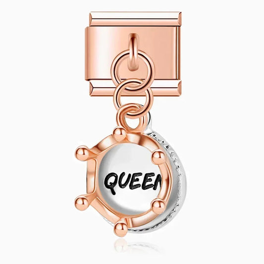 Royal Queen - Rose Pendant Charm