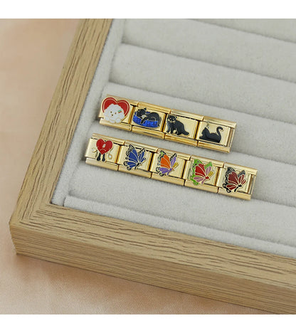 Mystic Cat - Gold Charm