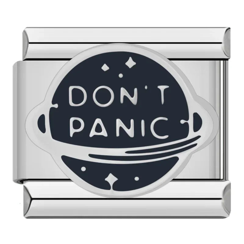 Don't Panic charm