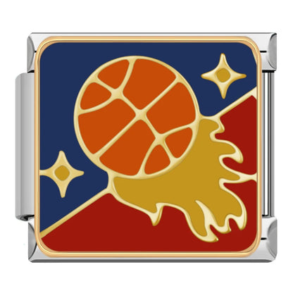 Fireball Basketball - Silver Charm