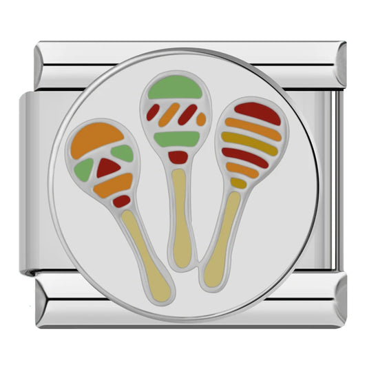 Maracas - Silver Charm