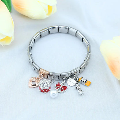 New York Icons - Silver Pendant Charm