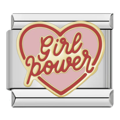 Girl Power charm