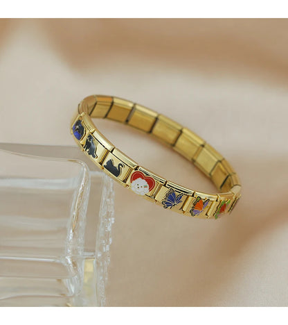 Mystic Cat - Gold Charm