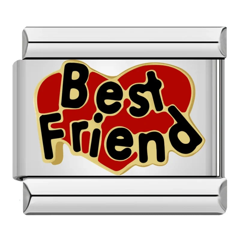 Best Friend charm