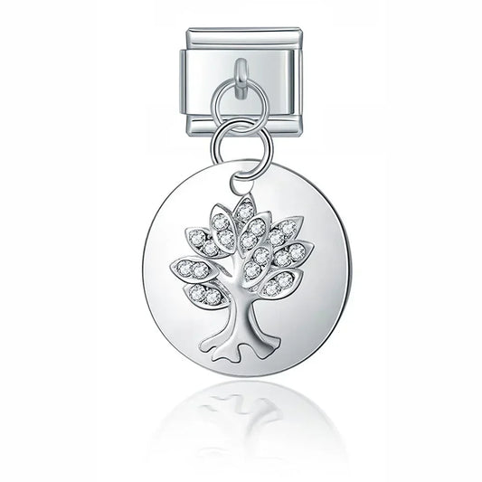 Tree of Radiance - Silver Pendant Charm