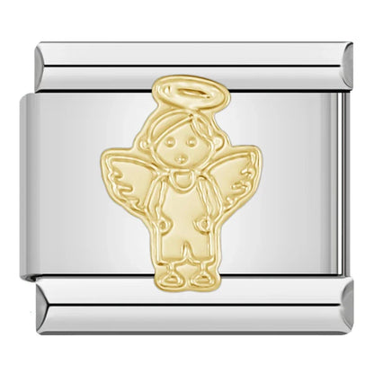 Halo Angel - Silver Charm