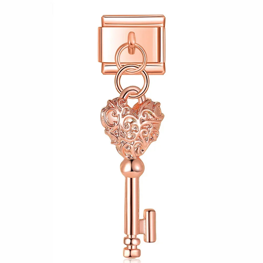 Rose Heart Key