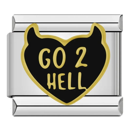 Go 2 Hell charm