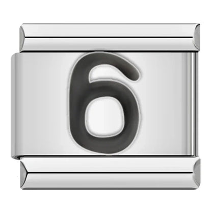 Black Number 6 - Silver Charm