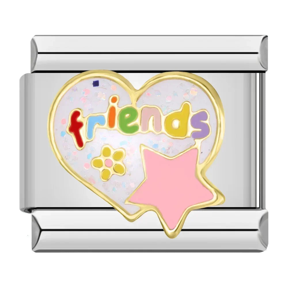 Friendship Sparkle - Silver Charm