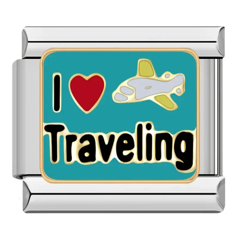 I Love Traveling - Silver Charm