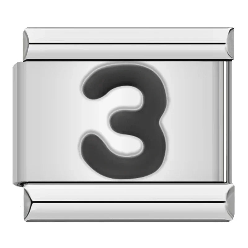 Black Number 3 - Silver Charm