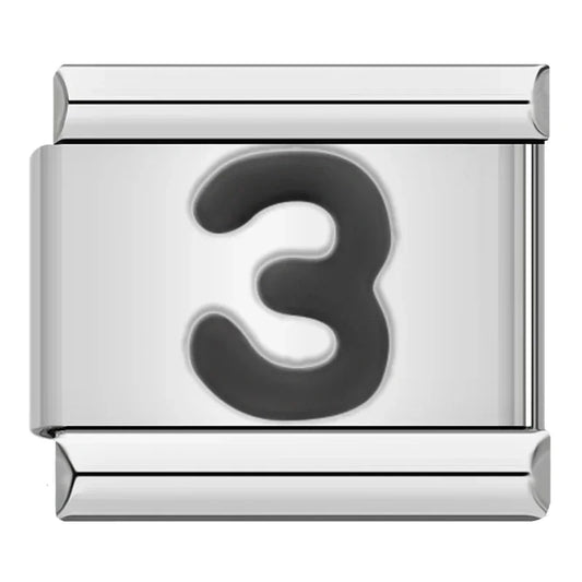 Black Number 3 - Silver Charm